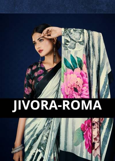 JIVORA ROMA 1001 TO 1012 DESIGNER SAREE WHOLESALER IN SURAT
